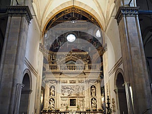 The Basilica of the Sanctuary of the Holy House of Loreto in Italy