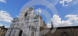 Basilica of Santa Croce, Basilica of the Holy Cross,Pantheon of the Italian Glories, Florence  Italy