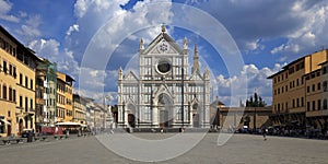 The Basilica Santa Croce, Florence, Italy photo