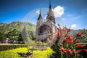 Basilica of Santa Maria, Covadonga, Asturias, Spain