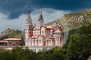 Basilica of Santa Maria, Covadonga, Asturias, Spain