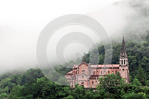 Basilica of Santa Maria, Covadonga, Asturias, Spain