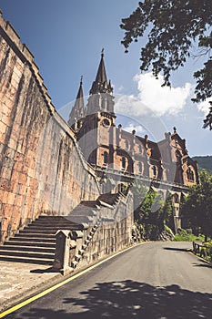 Basilica of Santa Maria, Covadonga, Asturias, Spain