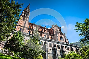 Basilica of Santa Maria, Covadonga, Asturias, Spain