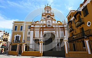 The basilica of Santa Maria de la Esperanza Macarena, also popularly known as the basilica of La Macarena. Seville. photo