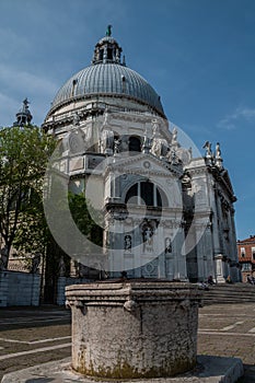 Basilica of Santa Maria de la Salud in Venice, Italy photo