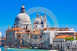 Basilica Santa Maria della Salute in Venice, Italy