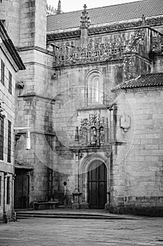 Basilica of Santa Maria la Mayor in Pontevedra (Spain)