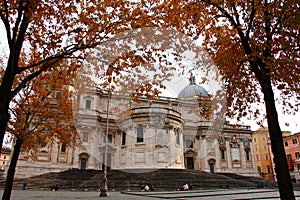 Basilica Santa Maria Maggiore facade