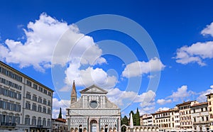 Basilica of Santa Maria Novella in Florence, Italy.