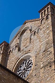 Basilica of Santa Maria Novella. View from railway station