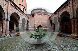 Basilica of Santo Stefano. Bologna. Italy