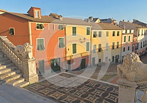 The Basilica of Santo Stefano in Lavagna near Genoa