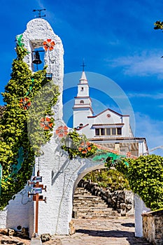 Basilica Santuario del Senhor de Monserrate Bogota Colombia photo