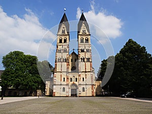 The Basilica of St. Castor in Koblenz, Germany photo