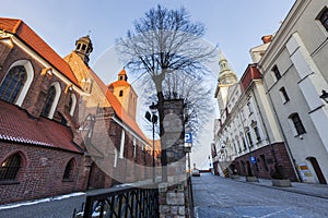 Basilica of St. Nicholas and Grudziadz City Hall