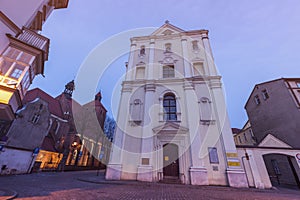 Basilica of St. Nicholas and St. Franciszek Ksawery Church in Gr