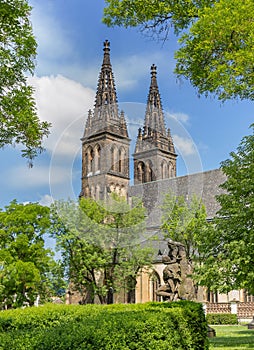 Basilica of St. Peter and Paul at Vysehrad castle