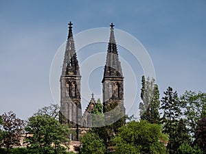Basilica of St. Peter and St. Paul in Vysehrad Fortress, Prague