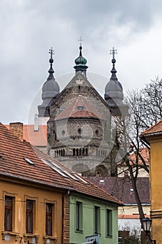 Basilica of St. Procopius towers