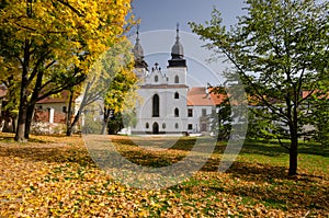The Basilica of St. Procopius in Trebic castle, Czech Republic
