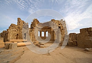 Basilica of St. Sergius at Rasafa Syria photo