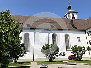 Basilica of St. Ulrich or Basilika St. Ulrich, Catholic Church in Kreuzlingen Exterior