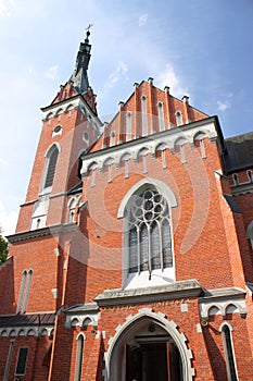 Basilica of St. Wojciech in WÄ…wolnica.