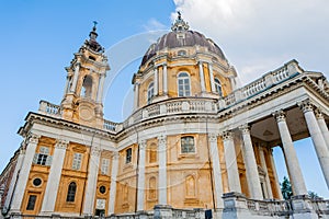 The Basilica of Superga is a church in Superga, in the vicinity of Turin, Italy.