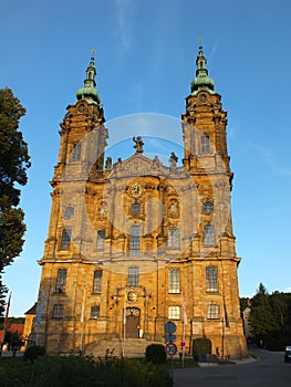 The basilica VIERZEHNHEILIGEN near Lichtenfels, Franconia, Germany