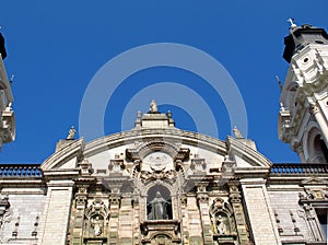 Basilica y Monasterio de Santo Domingo, the church in Lima city, Peru