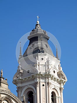 Basilica y Monasterio de Santo Domingo, the church in Lima city, Peru