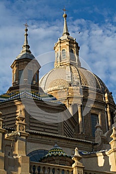 Basilica in Zaragoza, Spain
