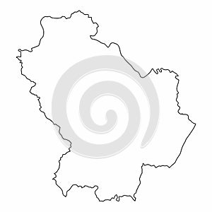 Basilicata outline map