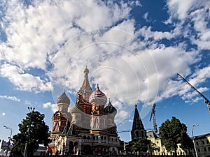 The basilika dom in Moscow