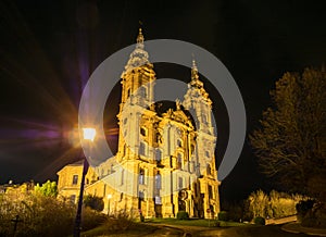 Basilika Vierzehnheiligen in the evening