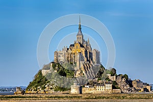 Basilique du Mont Saint Michel in France