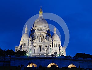 Basilique du Sacre Coeur in Montmartre