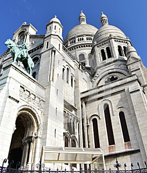Basilique du Sacre Coeur. Paris, France.