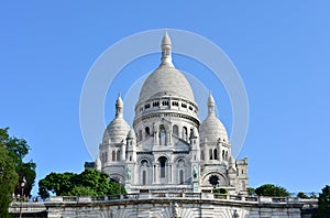 Basilique du Sacre Coeur. Paris, France.