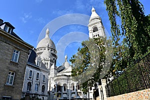 Basilique du Sacre Coeur. Paris, France.