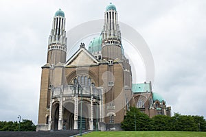 Basilique du Sacre-Coeur (Sacred Heart Basilica) in Brussels, Belgium