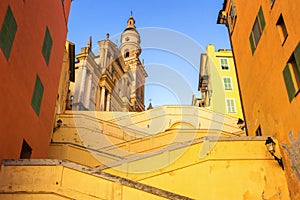 Basilique Saint Michel in Menton, France