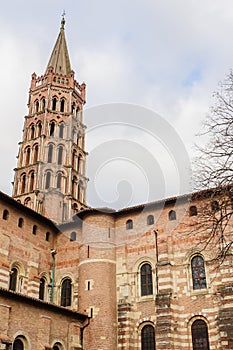 The Basilique Saint-Sernin de Toulouse, Basilica of Saint-Sernin Toulouse, France