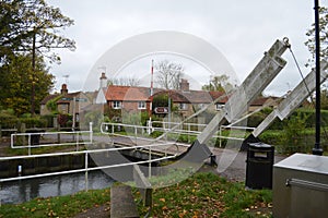 Basingstoke Canal Hampshire near North Warnborough