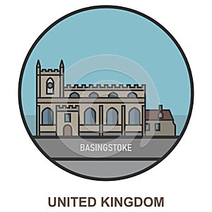 Basingstoke. Cities and towns in United Kingdom