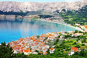 Baska, Krk island, Croatia