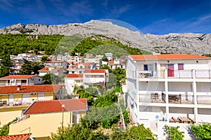 Baska Voda - a beautiful tourist village on the Adriatic coast