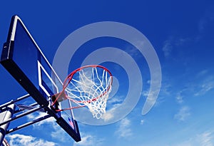 Basket ball hoop photo