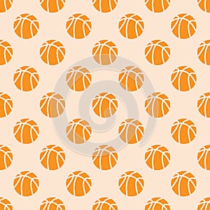 Basket balls pattern.